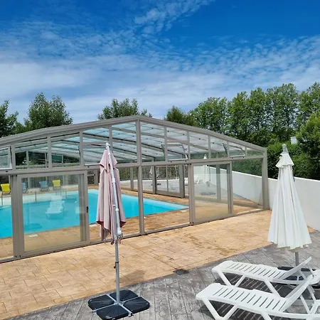 Etxetxoa, Climatisation, Spa, Terrain Prive, Piscine Et Parking 캠프장 아스파랑
